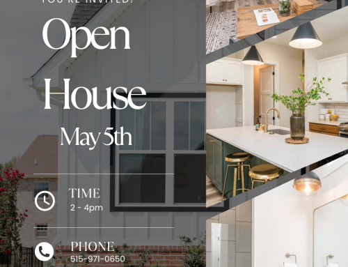 OPEN HOUSE – May 5th, 2-4 PM
